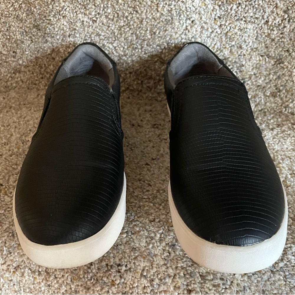 Dr Scholls Black Slip-On Sneaker Size 6 1/2M